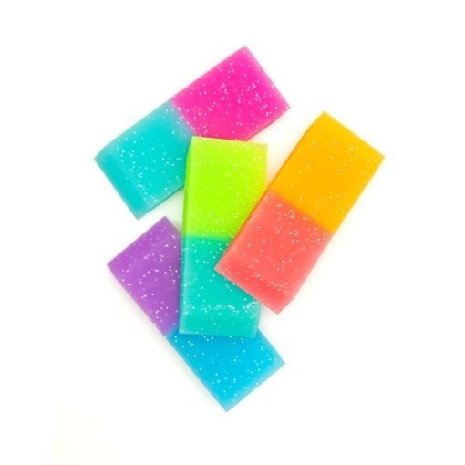 112637-7 OOLY Suddgummi Oh My Glitter Jumbo Erasers