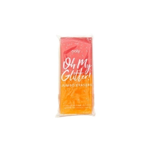 112637-9 OOLY Suddgummi Oh My Glitter Jumbo Erasers