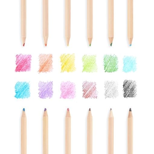 112638-2 OOLY Raderbara Färgpennor Un-Mistake-Ables Erasable Colored Pencils Set om 12