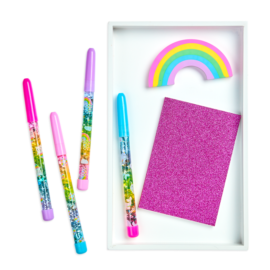 112645-14 OOLY Kulspetspenna Rainbow Glitter Wand Pen