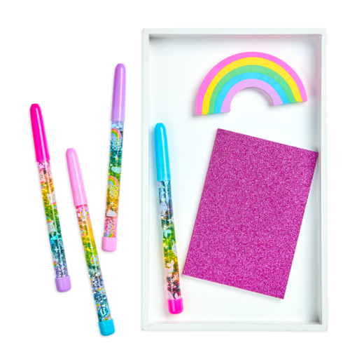 112645-14 OOLY Kulspetspenna Rainbow Glitter Wand Pen