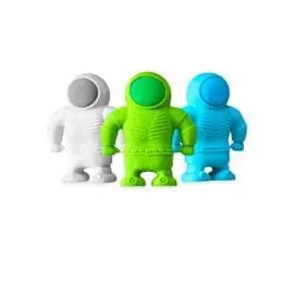 112652-3 OOLY Suddgummi Astronaut Erasers Set om 3