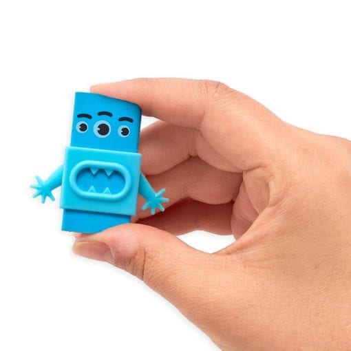 112653-3 OOLY Suddgummi Monster Erasers Set om 3