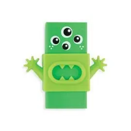112653-5 OOLY Suddgummi Monster Erasers Set om 3