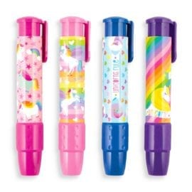 112660-1 OOLY Suddgummi Unique Unicorns ClickIt Eraser