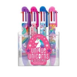112661-2 OOLY Multipenna Unique Unicorns 6in1 Click Multi Color Pen