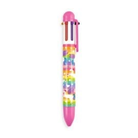 112661-6 OOLY Multipenna Unique Unicorns 6in1 Click Multi Color Pen