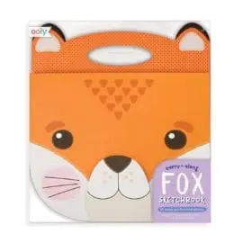 112688 OOLY Ritblock Carry Along Sketchbook Fox