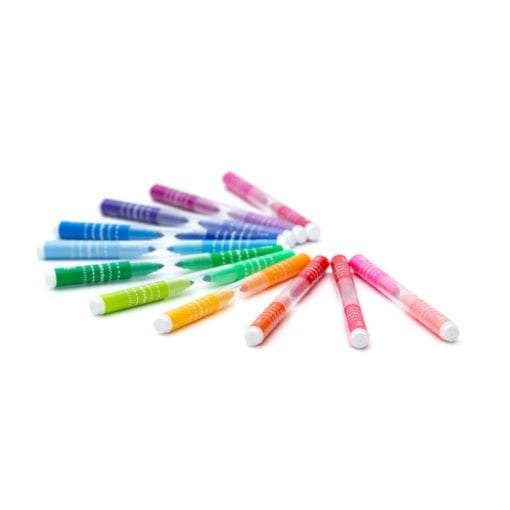 112702-1 OOLY Tuschpennor Double Up! 2-in-1 Washable Mini Marker - Set om 36