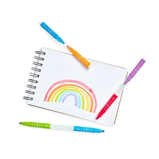 112702-4 OOLY Tuschpennor Double Up! 2-in-1 Washable Mini Marker - Set om 36