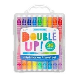 112702-5 OOLY Tuschpennor Double Up! 2-in-1 Washable Mini Marker - Set om 36