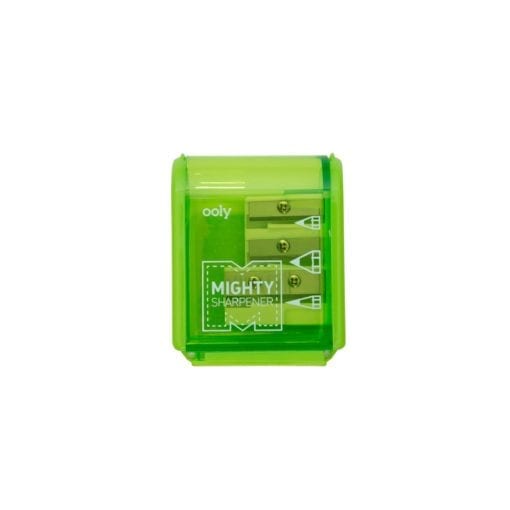 112644-4 OOLY Trippel Pennvässare Mighty Pencil Sharpener Grön