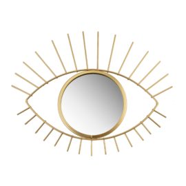 112809 Sass & Belle Spegel Gold Tribal Eye See You Mirror