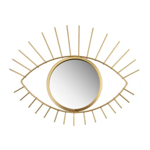 112809 Sass & Belle Spegel Gold Tribal Eye See You Mirror