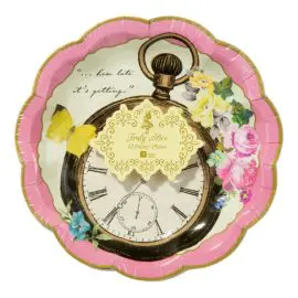 112911-1 Talking Tables Papperstallrikar Alice i Underlandet 18 cm 12 st - Truly Alice