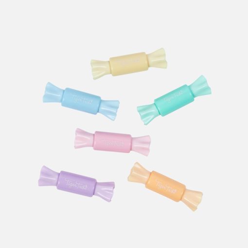 112965-4 Tiger Tribe Tuschpennor Two-Tip Candy Pastel Markers Set om 12