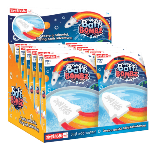 112969 Zimpli Kids Badbomb Baff Bombz Rocket