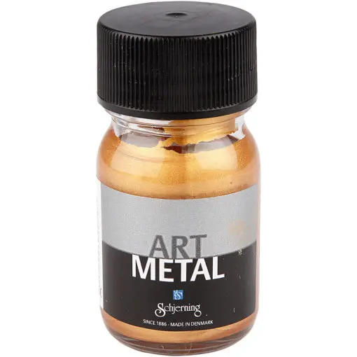 Schjerning Art Metal Vintage Högkvalitativ Vattenbaserad Metallic Färg - Bild 8
