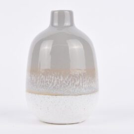 Sass & Belle Vas Stengods Grå Mojave Ombré-effekt - Bohemian Home