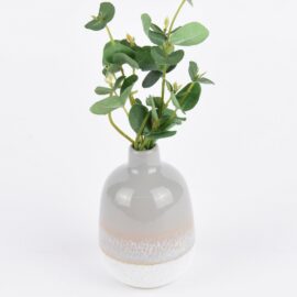 Sass & Belle Vas Stengods Grå Mojave Ombré-effekt - Bohemian Home