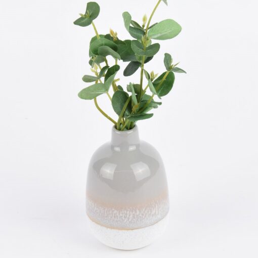 Sass & Belle Vas Stengods Grå Mojave Ombré-effekt - Bohemian Home