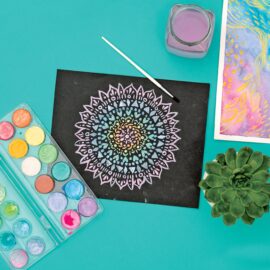 112975-2 OOLY Vattenfärg Pärlemor Chroma Blends Watercolor Paint Set - Pearlescent