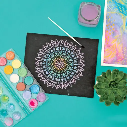 112975-2 OOLY Vattenfärg Pärlemor Chroma Blends Watercolor Paint Set - Pearlescent