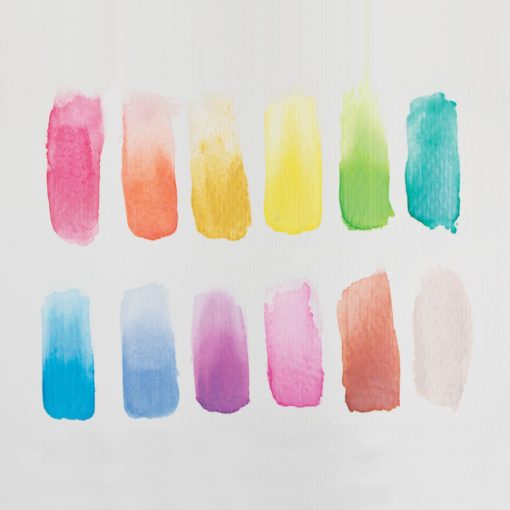 112975-5 OOLY Vattenfärg Pärlemor Chroma Blends Watercolor Paint Set - Pearlescent