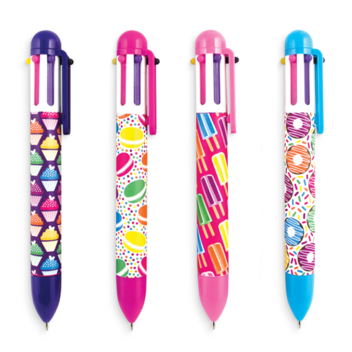 112979 OOLY Multipenna Sweet Things 6in1 Click Multi Color Pen