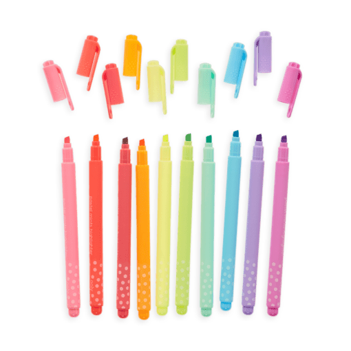 112983-2 OOLY Luktpennor Mintdoft Pastel Mints Scented Highlighters - Set of 10