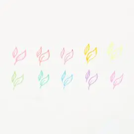 112983-3 OOLY Luktpennor Mintdoft Pastel Mints Scented Highlighters - Set of 10