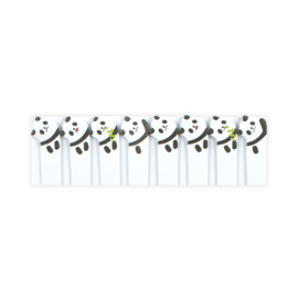 112987-1 OOLY Indexflikar Note Pals Sticky Tabs - Playful Pandas