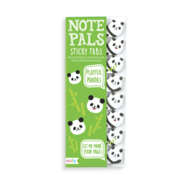 112987 OOLY Indexflikar Note Pals Sticky Tabs - Playful Pandas