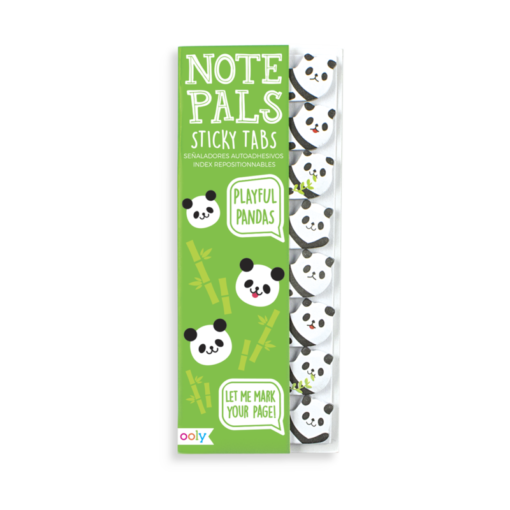 112987 OOLY Indexflikar Note Pals Sticky Tabs - Playful Pandas