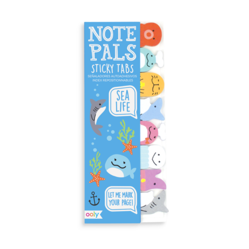 112988 OOLY Indexflikar Note Pals Sticky Tabs - Sea Life