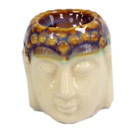 113005 Aromalampa Buddha - Ivory & Mint