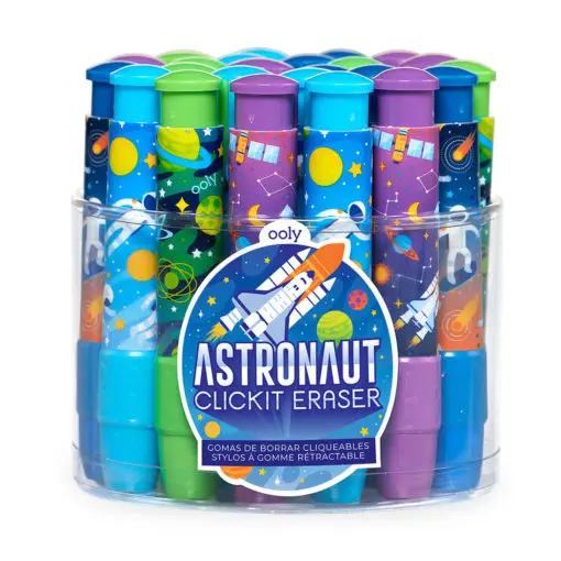 113072 OOLY Suddgummi Astronaut ClickIt Eraser