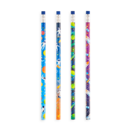 113073-1 OOLY Grafitpennor Astronaut Graphite Pencils - Set om 12