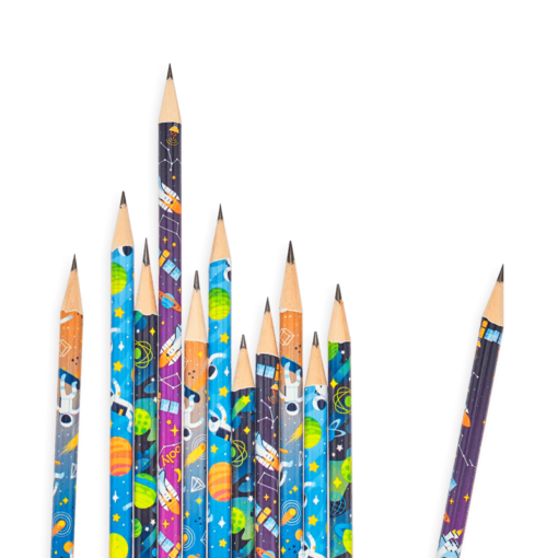 113073-2 OOLY Grafitpennor Astronaut Graphite Pencils - Set om 12