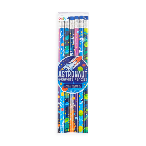 113073 OOLY Grafitpennor Astronaut Graphite Pencils - Set om 12