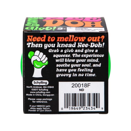 113086-9 Schylling Super-sized Stressboll Neon Nee-Doh The Groovy Glob dia 11 cm