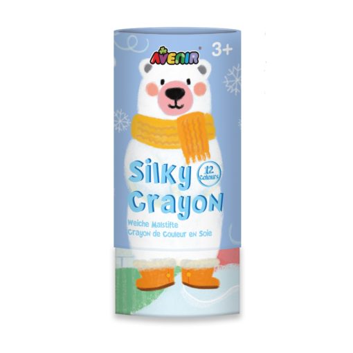 113148 AVENIR Gelkritor Polar Bear Silky Crayons Watercolor + Coloring Poster – Set om 1211