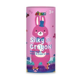 113149-5 AVENIR Gelkritor Rabbit Silky Crayons Watercolor + Coloring Poster - Set om 12