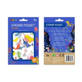 113152 AVENIR Sticker Pocket Ocean