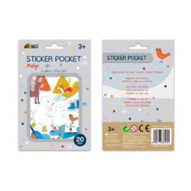 113154 AVENIR Stickers Pocket Polar Bear