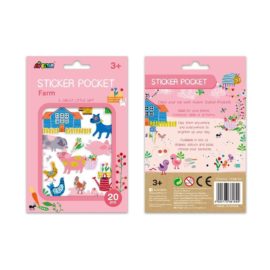 113155 AVENIR Sticker Pocket Pig