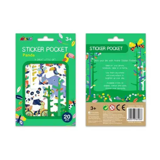 113156 AVENIR Sticker Pocket Panda