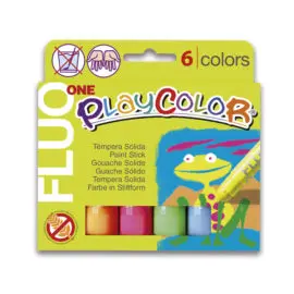 113161 Play Color Kritor Fluo Neon - Set om 6