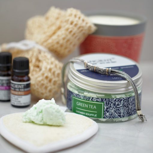 113180-3 Ancient Wisdoms Shower Soufflé 160 g - Green Tea