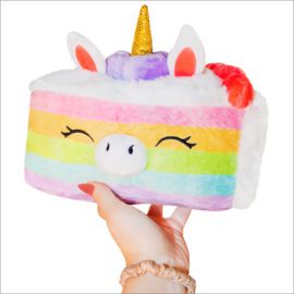 113213 Mini Squishable Comfort Food Unicorn Cake - 18 cm